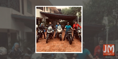 Biker boys Kunal Kemmu, Arshad Warsi and Rohit Roy on a fun ride