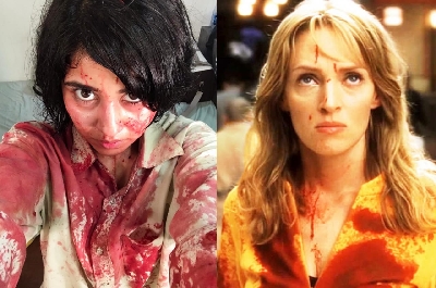 Shweta Tripathi gets into Kill Bill mode for Mirzapur 2.