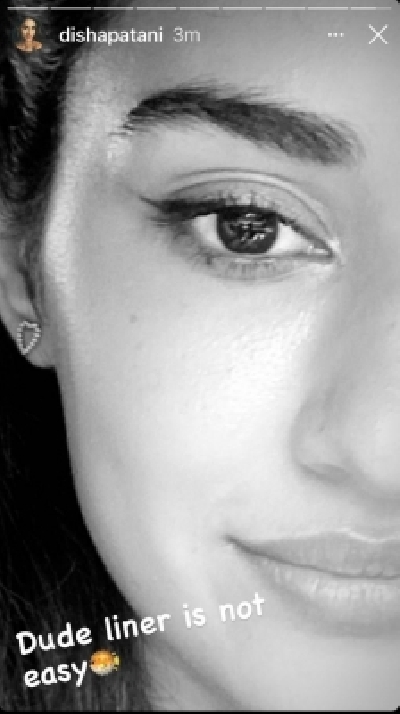 Disha Patani finds putting eyeline 