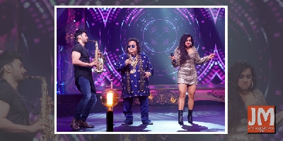 RJ Anmol takes Hosting on Indian TV a Notch Up, plays Solo Saxophone on Jammin & Shocks Bappi da