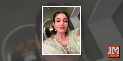 Raveena Tandon prepares for pre-Karwa Chauth party