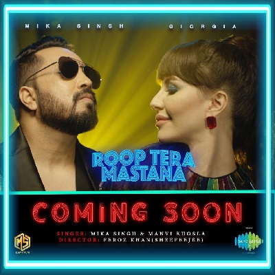 Giorgia Andriani on featuring in 'Roop tera mastana' remix video.