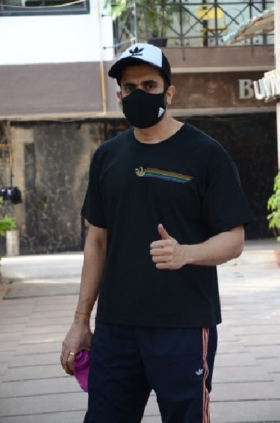Mumbai: Actor Sunny Singh seen at Juhu in Mumbai on Nov 20, 2020. (Photo: IANS)