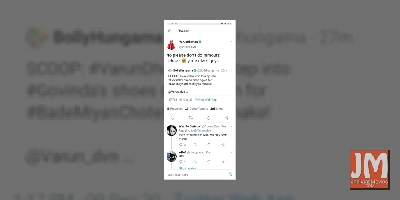 Varun Dhawan denies being part of 'Bade Miyan Chote Miyan' remake