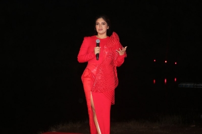 Mumbai: Actress Bhumi Pednekar during the promotions of her upcoming film "Durgavati" in Mumbai on Dec 9, 2020. (Photo: IANS)