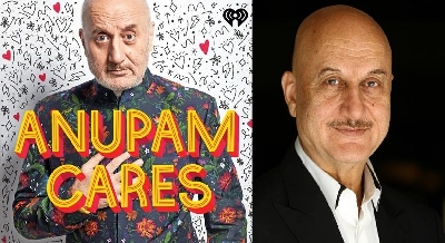 Anupam Kher debuts as a podcast show host