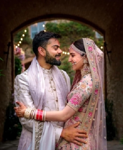 Anushka Sharma on third anniversary: Three years of us and very soon, three of us.