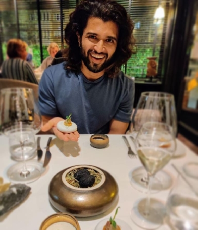 Vijay Deverakonda: 'Food makes me happy'.