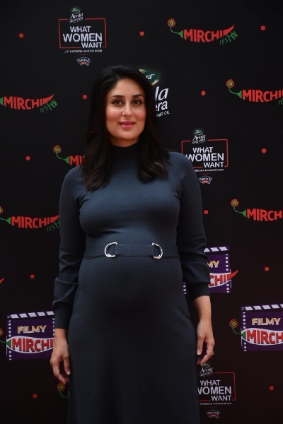 Mumbai: Actress Kareena Kapoor Khan attends the show "What Women Want" as the chief guest at Radio Mirchi in Mumbai on Dec 16, 2020. (Photo: IANS)