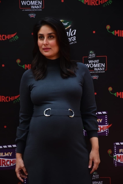 Mumbai: Actress Kareena Kapoor Khan attends the show "What Women Want" as the chief guest at Radio Mirchi in Mumbai on Dec 16, 2020. (Photo: IANS)