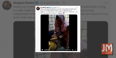 Kangana says 'rooted' bhabhi reminds her of mom