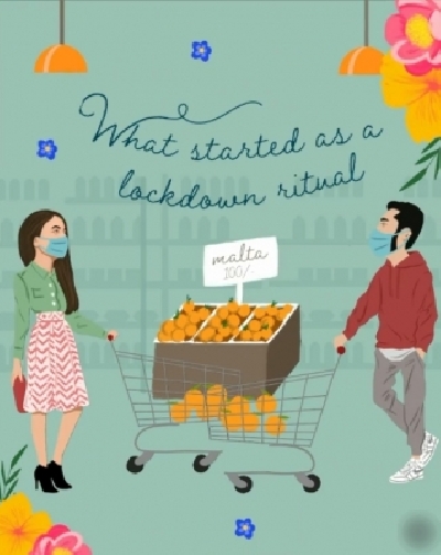 Gauahar Khan shares animated glimpse of lockdown love story with Zaid