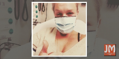 Pink fractures ankle, says 2020 is the gift that keeps on giving