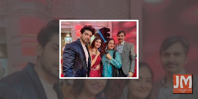 Telly-couple Gurmeet Choudhary, Debina perform for Covid warriors