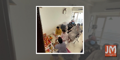 When #BernieSanders joined Adhyayan Suman's housewarming puja