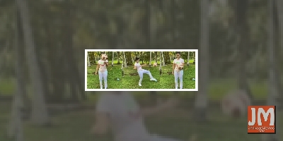 Sunny Leone shows her football skills