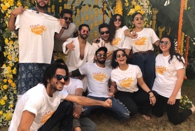 Varun Dhawan shares moments from Haldi ceremony.(photo:Instagram)