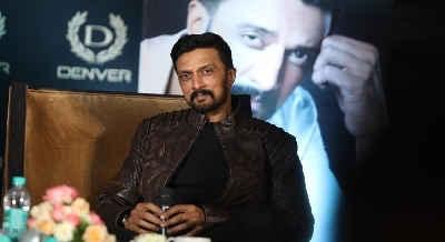 Kannada star Kiccha Sudeep roped in as fragrance brand ambassador.(photo:ianslife)