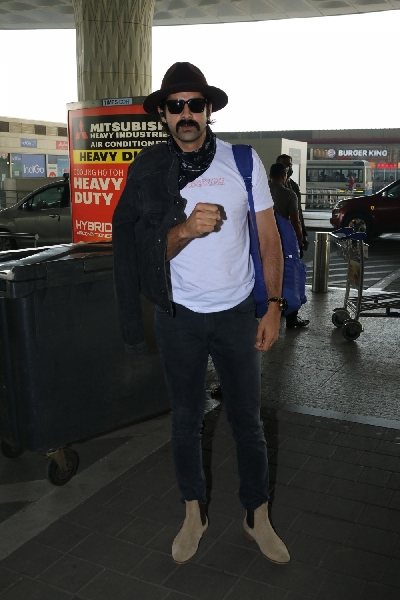Mumbai: Surya Sharma seen at Airport Departure on Tuesday, 3rd February 2021.(Photo: IANS/Sanjay Tiwari)
