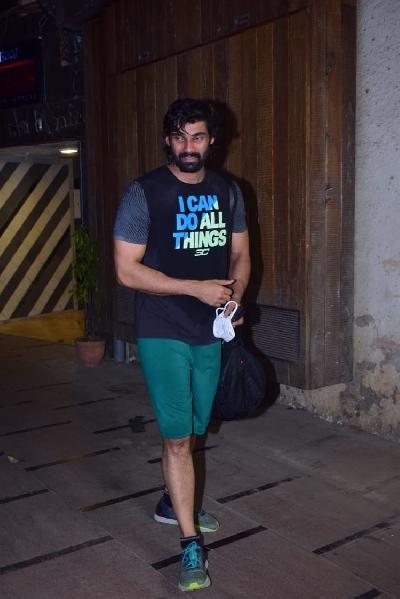 Mumbai: Sai Srinivas Bellamkonda seen at a Gym in Juhu on Tuesday, 2nd February 2021.(Photo: IANS/Sanjay Tiwari)