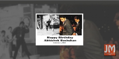 Big B on Abhishek's birthday: He leads me now