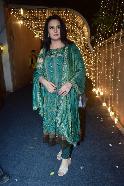 Mumbai: Priyank Sharma Pre-Wedding Party on Thursday 4th February 2021.(Photo: IANS)