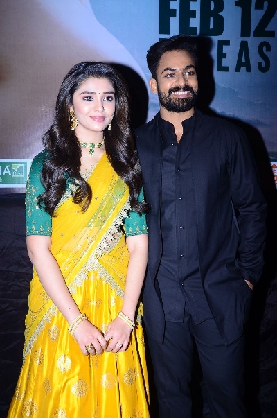 Uppena Movie Pre Release Event Stills.