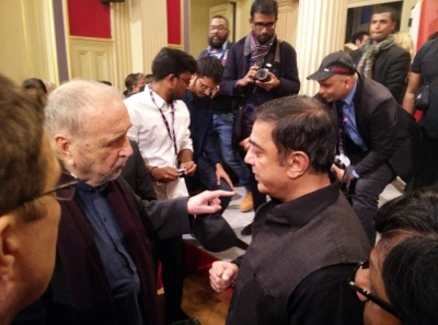 Kamal Haasan mourns loss of Oscar-winning Jean-Claude Carriere.(photo:Twitter)