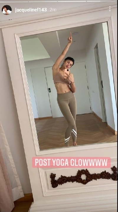 Jacqueline Fernandez: I spend an hour doing the house chores  (Credit: Instagram)