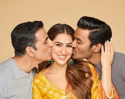 Actors Akshay Kumar, Sara Ali Khan and Dhanush will be seen together onscreen in filmmaker Aanand L. Rai