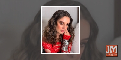 Evelyn Sharma's 'X Ray' image in radiant red