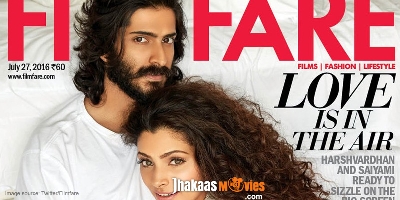 Harshvardhan Kapoor & Siami Kher on Filmfare Cover