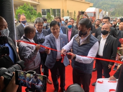 Arunachal CM Pema Khandu unveils portable cinema theatre in Itanagar