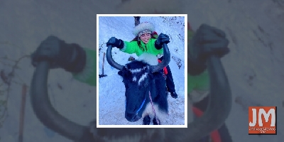 Urvashi Rautela poses on yak to celebrate 35 million Instafam