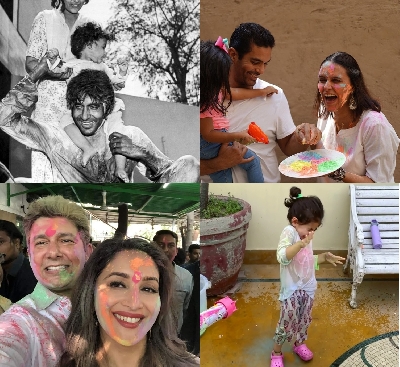 Bollywood wishes happy holi