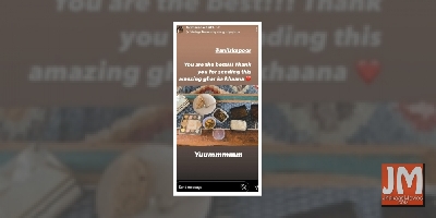 Quarantined Fatima Sana Shaikh gets 'ghar ka khaana' from  Anil Kapoor