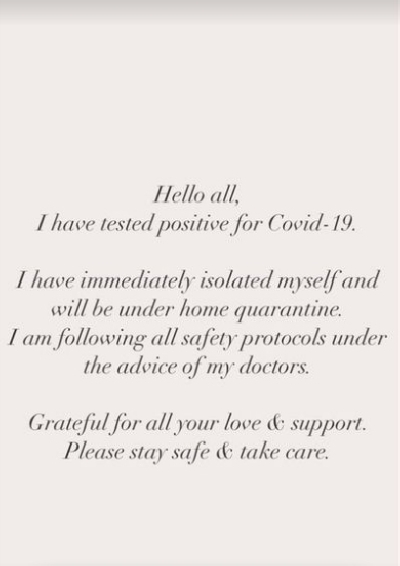 Alia Bhatt tests positive for Covid.(photo:Instagram)