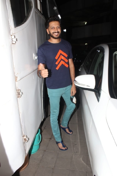 Mumbai: Tamannaah Bhatia And Riteish Deshmukh Are Shoot In Andheri On Tuesday 06th April, 2021. (Photo: IANS)