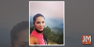 Sunny Leone goes for morning hike in Kerala