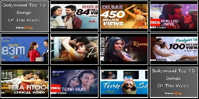 Top 10 Bollywood Songs This Week : 8th Oct 2018