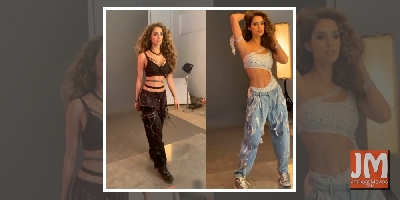 Disha Patani shares her looks in 'Seeti maar'