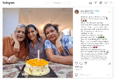 Aahana Kumra shares birthday pics