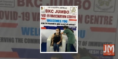 Preity Zinta is vaccinated