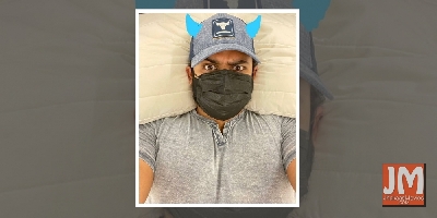 Sai Dharam Tej: 'Mask on'