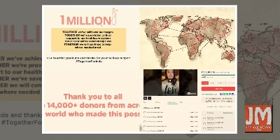 Priyanka Chopra: Over 14,000 good Samaritans helped us raise $1mn