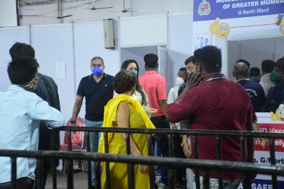 Mumbai: Salman Khan & Sohail Khan Took 2nd Dose Of Covid-19 Vaccine In Dadar On Friday, 14 may, 2021. (Photo: Sanjay Tiwari)