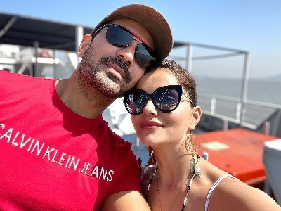 Rubina Dilaik misses Abhinav Shukla who is in SA shooting Khatron Ke Khiladi(Photo:Instagram)
