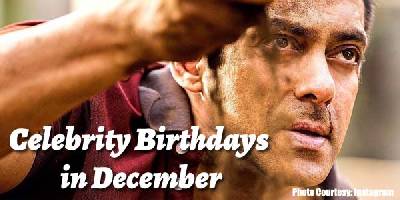December Birthdays in Bollywood