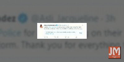 Jacqueline Fernandez thanks Mumbai Police for 'always being on their toes'