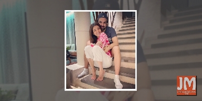 Kajal Agarwal shares a happy photo-op with hubby